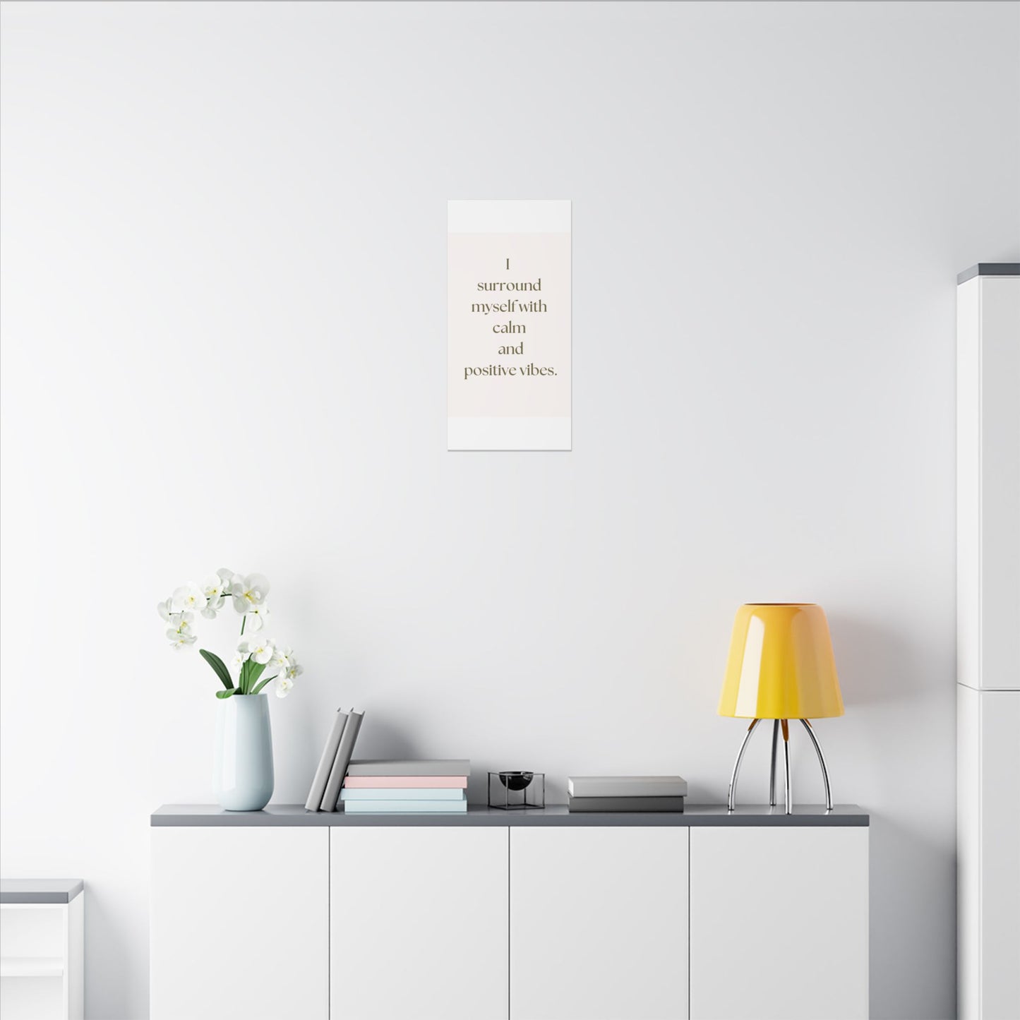 Canvas Wall Art - Calm and Positive Vibes