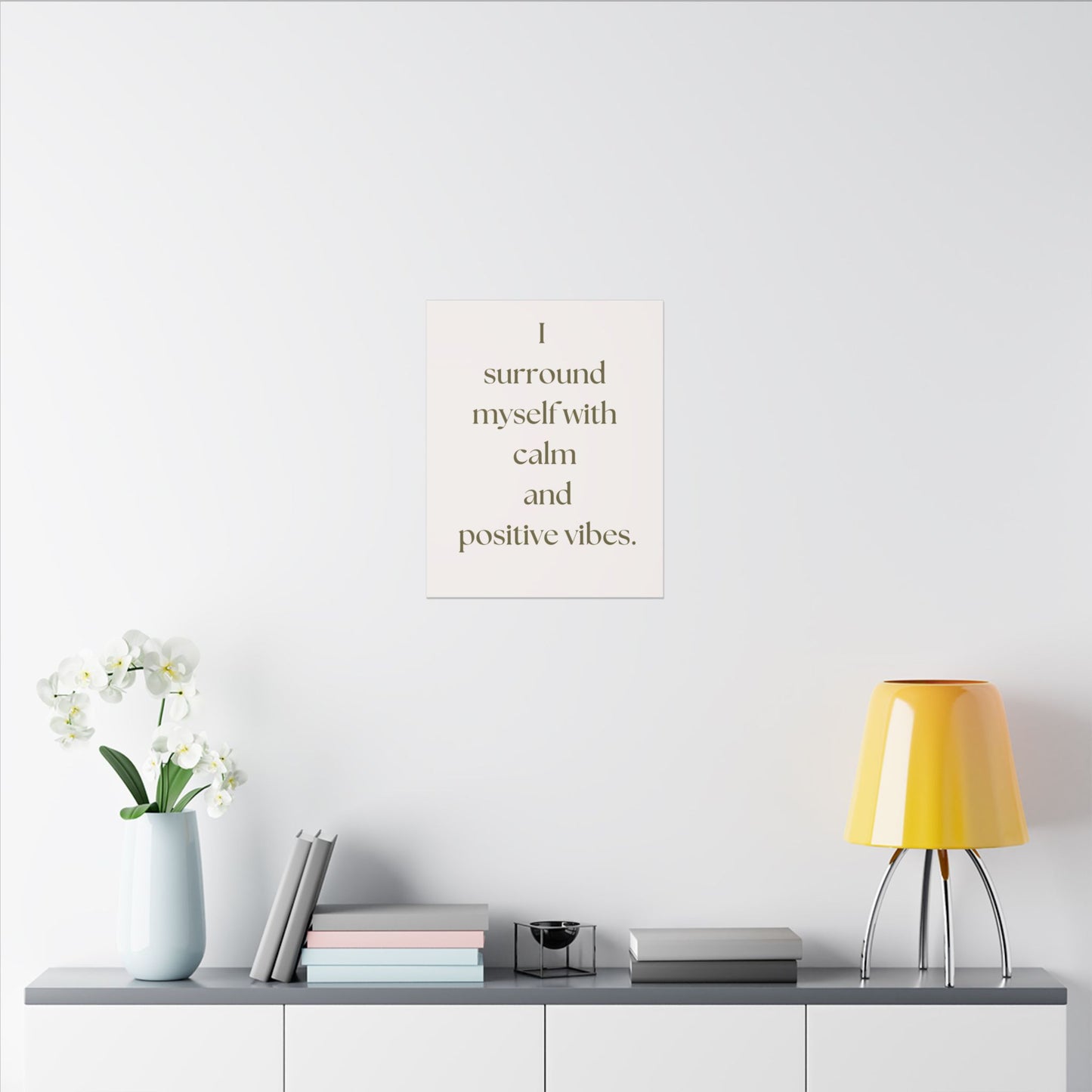 Canvas Wall Art - Calm and Positive Vibes