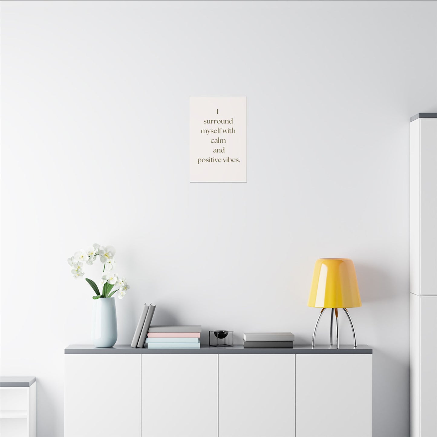 Canvas Wall Art - Calm and Positive Vibes