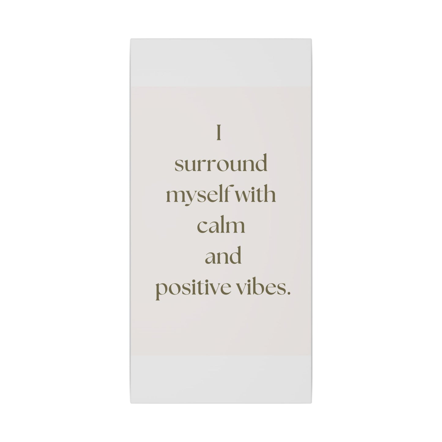 Canvas Wall Art - Calm and Positive Vibes