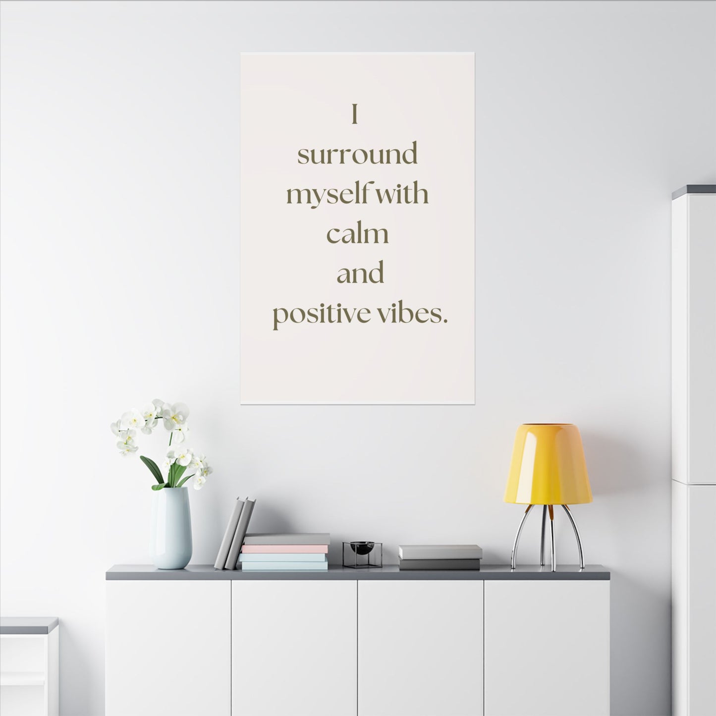 Canvas Wall Art - Calm and Positive Vibes