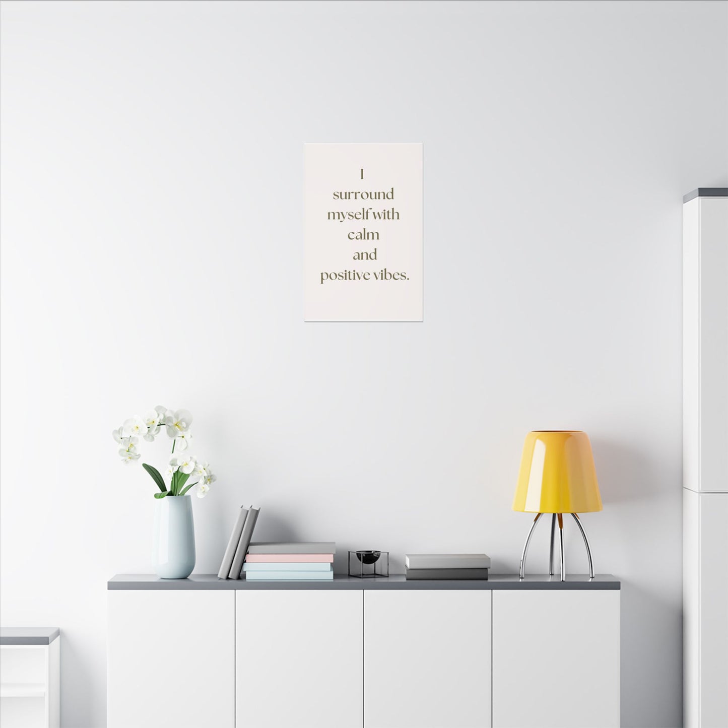 Canvas Wall Art - Calm and Positive Vibes